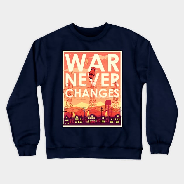 Nuclear War Crewneck Sweatshirt by RCM Graphix